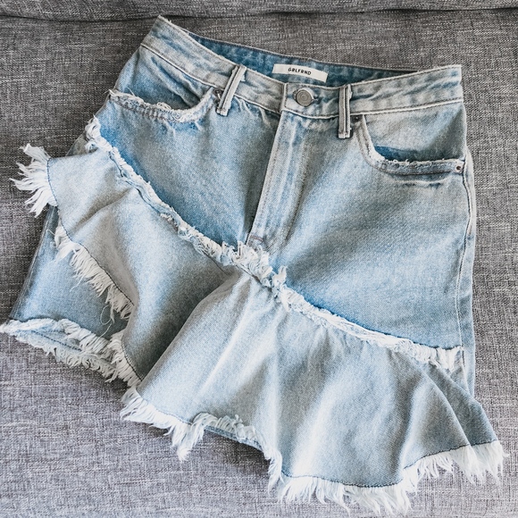 GRLFRND Giselle A-Line Ruffle Skirt in Lucca - Picture 2 of 8